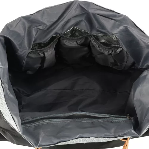 Women's multifunctional stroller travel bag for moms in black set