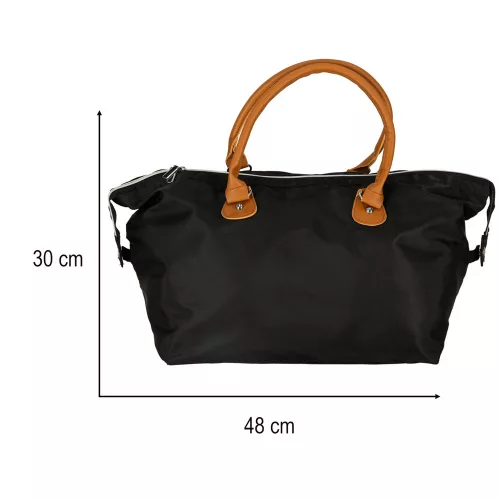 Women's multifunctional stroller travel bag for moms in black set