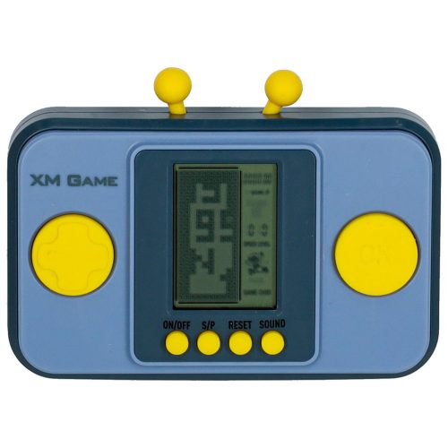 Electronic arcade game portable console gray