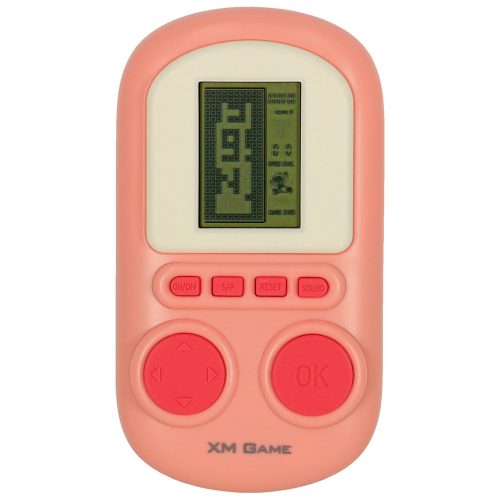 Electronic arcade game portable console pink