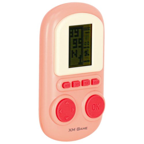 Electronic arcade game portable console pink