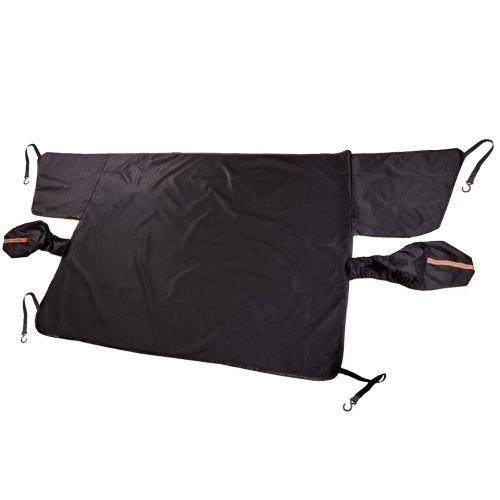 Anti-frost windshield cover magnetic car sunshade