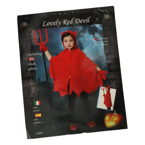 Carnival devil costume size S