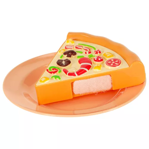 Deluxe Cutting Food Playset – Pizza, Burger, Fruits & Seafood with Storage Box 36 pcs
