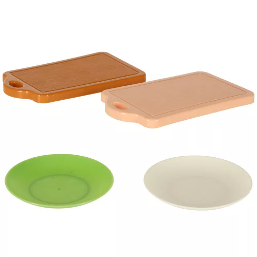 Deluxe Cutting Food Playset – Pizza, Burger, Fruits & Seafood with Storage Box 36 pcs