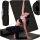 Yoga practice mat thick 185x80x1.5 cm black