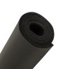 Yoga practice mat thick 185x80x1.5 cm black