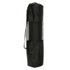 Yoga practice mat thick 185x80x1.5 cm black
