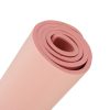 Jóga gimnasztikai edzőszőnyeg fitneszszőnyeg vastag 1,5 cm rózsaszín + huzat
