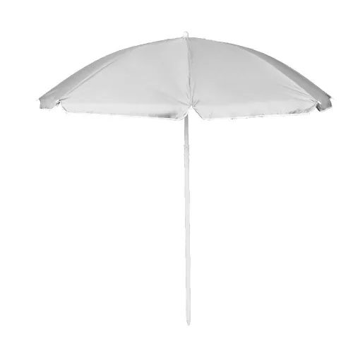 Beach umbrella adjustable collapsible UV foldable 150cm grey