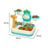 Cute Carrot Interactive Toy 4in1 Blue