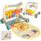 Bibi-inn educational stroller and piano 2 in 1 mat gray
