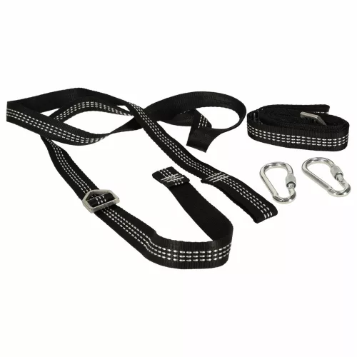 Swing bracket mounting kit hammock strap + carabiner
