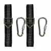 Swing bracket mounting kit hammock strap + carabiner
