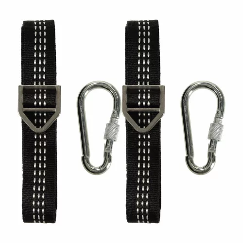Swing bracket mounting kit hammock strap + carabiner