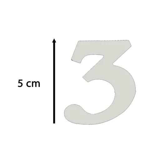 Wall clock silver arabic numerals