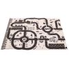 Play mat city street + road signs waterproof cream 130x100cm