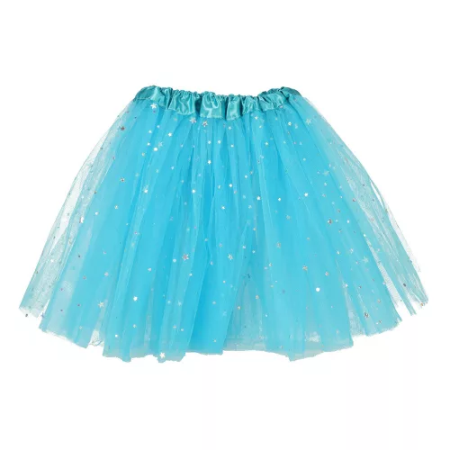 Unicorn carnival costume headband + skirt blue for ages 3-6