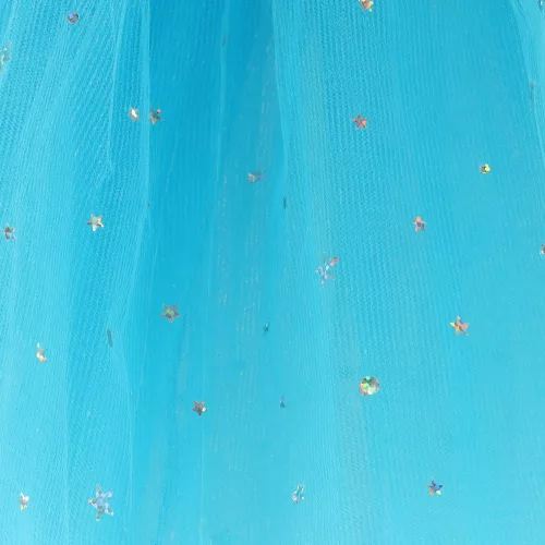 Unicorn carnival costume headband + skirt blue for ages 3-6
