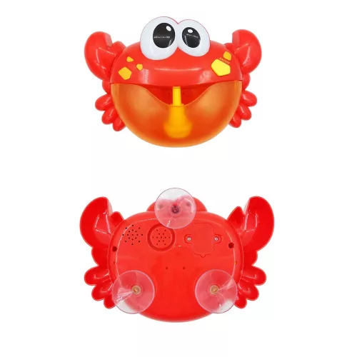 Bubble generator bubble bath toy crab