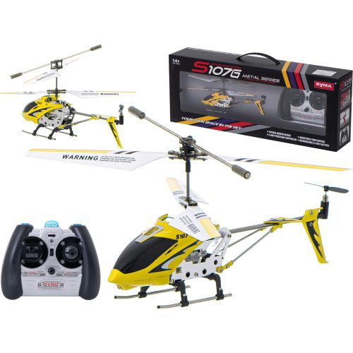 SYMA S107G RC helicopter yellow color
