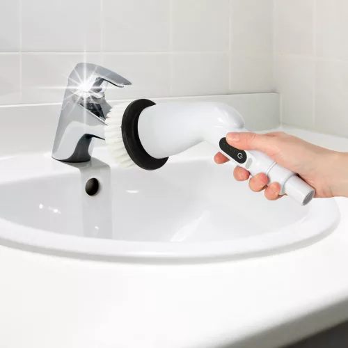 Rotary mop electric cleaning brush with 9 brush heads