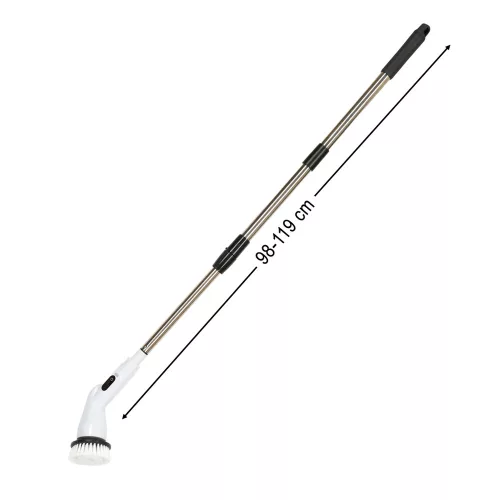 Rotary mop electric cleaning brush with 9 brush heads