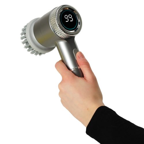 Electric Cleaning Brush 5in1 Bathroom Floor Grout Pool LED