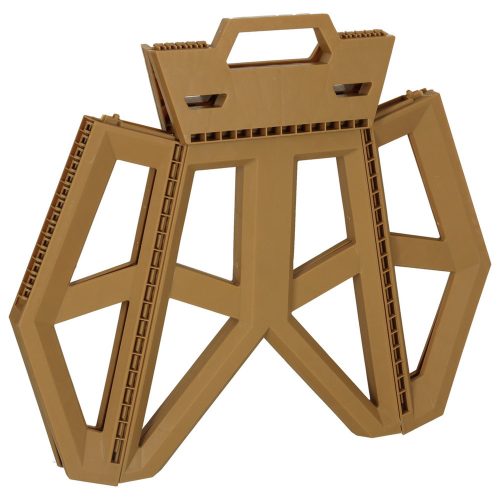 Folding chair tourist chair Black portable camping chair 39.5cm khaki color