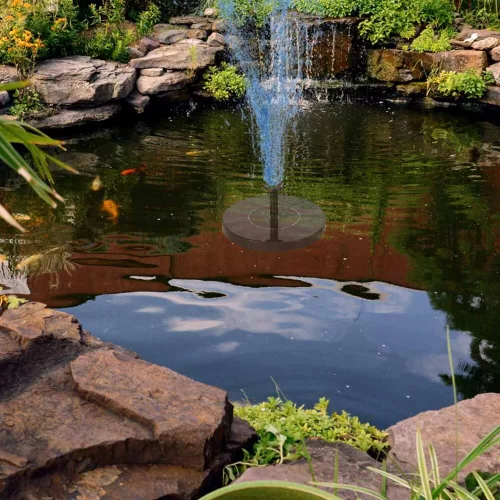 Solar garden fountain float 16cm
