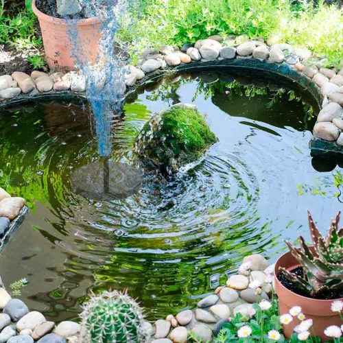 Solar garden fountain float 16cm