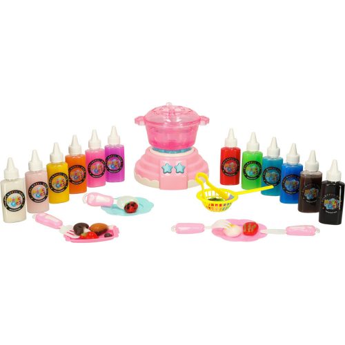 3D Crystal Glue Crystal Glue Magic Kitchen Creative Stencils Set 62 Pieces Pink