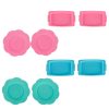 3D Crystal Glue Crystal Glue Magic Kitchen Creative Stencils Set 62 Pieces Pink