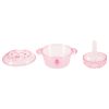 3D Crystal Glue Crystal Glue Magic Kitchen Creative Stencils Set 62 Pieces Pink