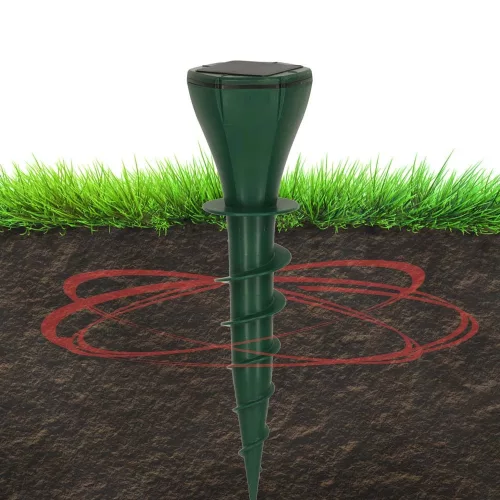 Solar powered mole alarm 2 pcs.