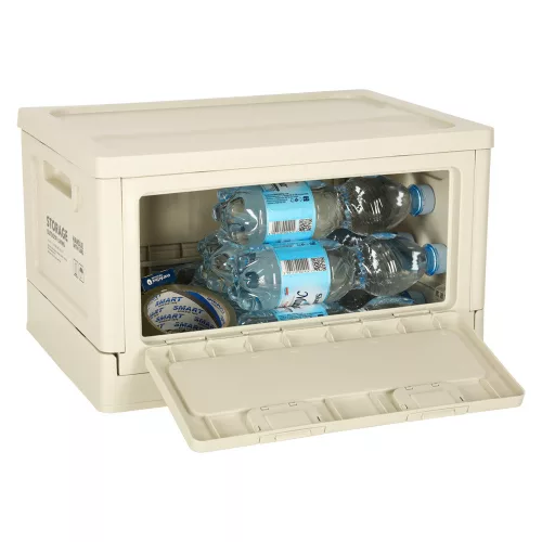 Camping box organizer in the trunk