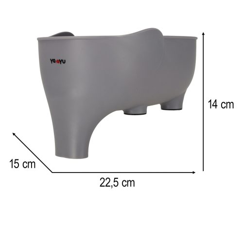 Sink strainer filter drain bowl with funnel kitchen organizer elephant