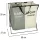 Laundry basket divider organizer 2 compartments