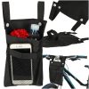 Bicycle scooter handlebar phone trunk bag black