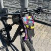 Bag for bike scooter handlebar phone trunk bike color check