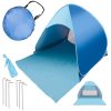 Foldable garden beach tent blue