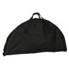 Travel table with folding lid black