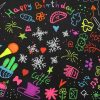 CHALK markers with double sided tips 8 pcs.