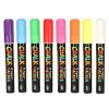 CHALK markers with double sided tips 8 pcs.