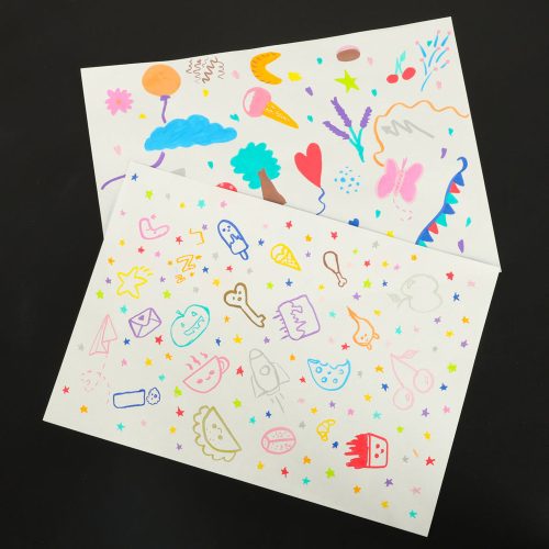 Acrylic fabric markers stone felt pens DIY waterproof felt pens 24 pcs.