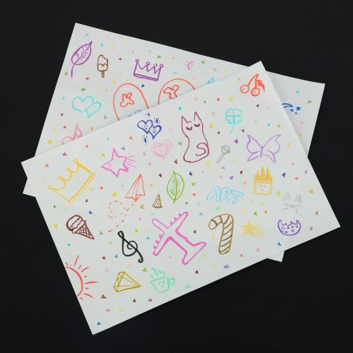 Acrylic fabric markers stone felt pens DIY waterproof felt pens 48 pcs.