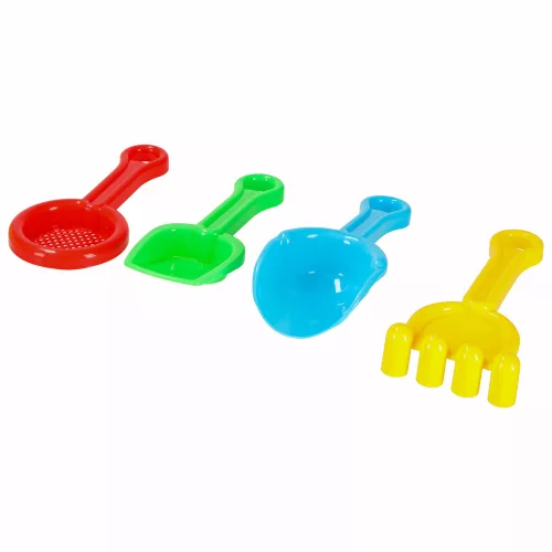 Boat with accessories moulds sand beach toys + water gun 12 pcs