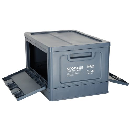 Luggage organizer camping box navy blue