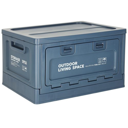 Luggage organizer camping box navy blue