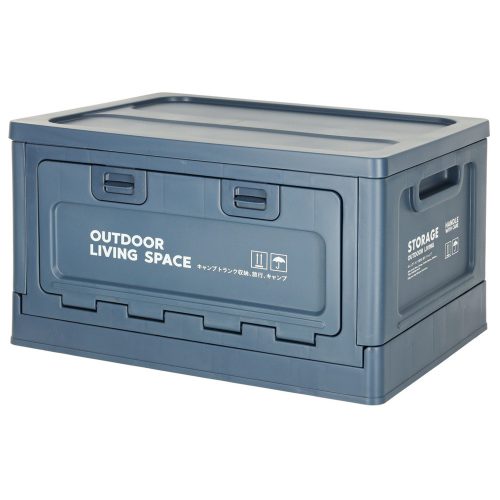 Luggage organizer camping box navy blue